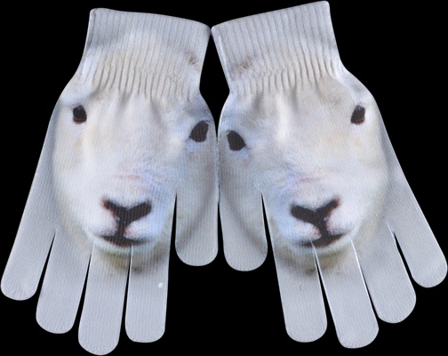 Guantes para Ni�os de Animales de Granja